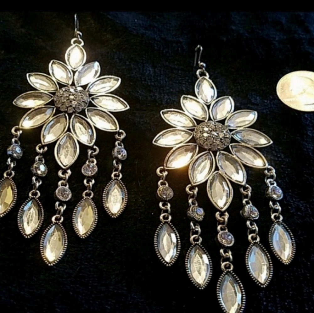 Silver ChandelierEarrings